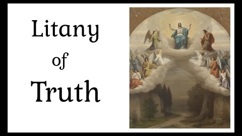 PRAYER: Litany of Truth ~ #christianprayer