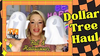 😱Fall & Halloween Dollar Tree Haul, #dollartreediy #blessedbeyondmeasure #homedecor #diyprojects