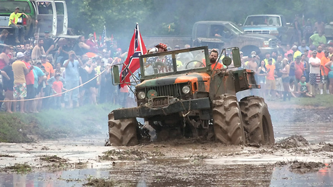 Truck Enthusiasts Get Down And Dirty At Louisiana Mudfest