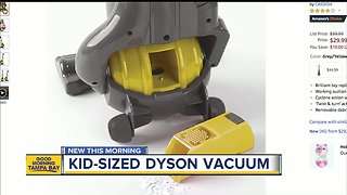 Kid-sized Dyson vacuum is one of this year's top toys