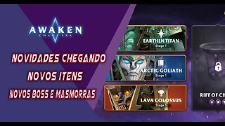 NOVIDADES / ITENS POR FACÇÃO / NOVOS BOSS E MASMORRAS