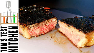Reverse sear steak recipe
