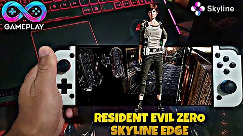 RESIDENT EVIL ZERO: Game Play teste no SKYLINE EDGE emulator Switch Android.