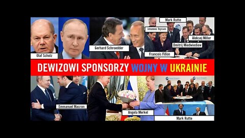 Dewizowi sponsorzy wojny w Ukrainie - Niemcy, Francja, Holandia