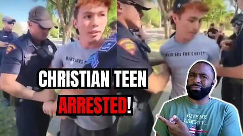 Christian Teen ARRESTED for Reading The Bible at All Ages Drag Queen Dance Party