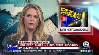 1 dead, 3 injured in nightclub shooting in suburban West Palm Beach