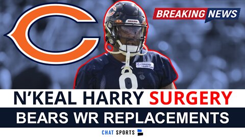 N'Keal Harry Surgery: Chicago Bears News On Harry's Injury Timetable + Top WR Replacements
