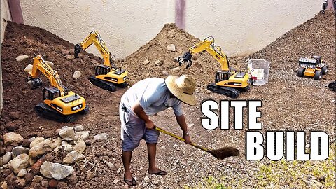 Building an RC Excavator WORK SITE