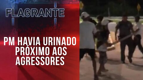 Policial é apedrejado e agredido por moradores no litoral Sul de São Paulo | FLAGRANTE JP