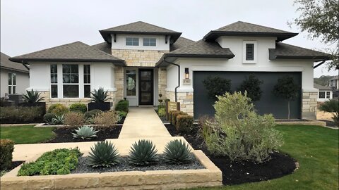 Tri Point Home tour (Trinity) Meyer Ranch, New Braunfels Tx