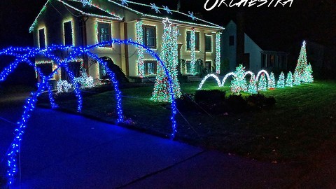 These Christmas lights dance to the tune of the Trans-Siberian Orchestra
