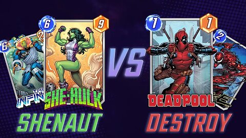 Marvel Snap | Epic Battle | SHENAUT VS DESTROY