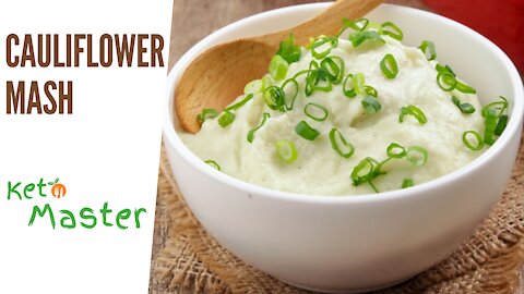 Keto Cauliflower Mash | Easy Keto Recipe | Low Carb Diet Plan