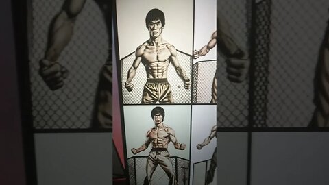 Bruce Lee by Adam Chow #brucelee #adamchow #shorts #kungfu