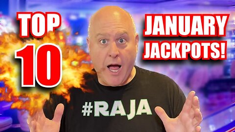 TOP 10 JACKPOTS OF JANUARY 2023! 🥇 NONSTOP MASSIVE WINS!