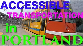 wheelchair acessible transit in Portland!