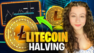 LIVE LITECOIN HALVING COUNTDOWN! BITCOIN BREAK OUT?