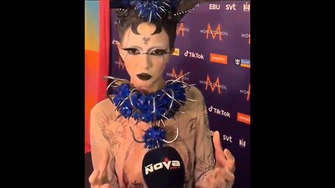 Maralyn Manson Wannabe, Bambi Thug Cries And Throws F-Bombs After Losing To Israel At Eurovision