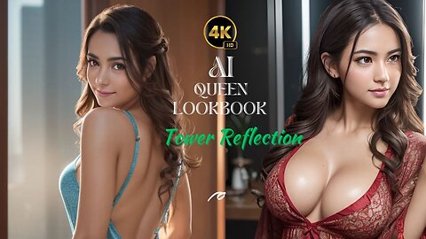 [4K] Ai Queen LookBook l Model Al Art video-Central City #AiQueenLookBook #aiartlookbook
