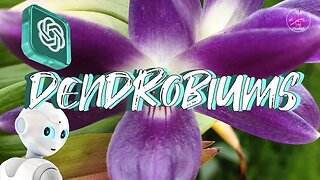 How to CARE for Dendrobium Orchids | ChatGPT4 Results June 2023 #ninjaorchids