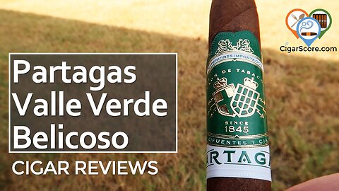 A SPICY & SWEET New FAVORITE? The Partagas Valle Verde Belicoso - CIGAR REVIEWS by CigarScore