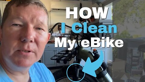 How I CLEAN my ebike