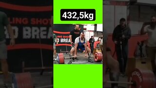 Deadlift de 432,5kg de Cailer Woolam!