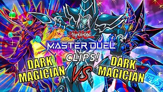 DARK MAGICIAN VS DARK MAGICIAN | MASTER DUEL GAMEPLAY! | YU-GI-OH! MASTER DUEL CLIPS!