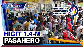 Higit 1.4-M pasahero sa pantalan, inaasahan ng PPA ngayong long weekend dahil sa Undas at BSKE