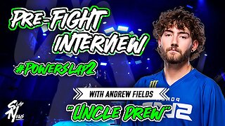 Andrew Fields Power Slap 2 Pre Fight Interview James Santamaria