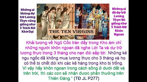 HÃY TÂM LINH HÓA BẢN THÂN, CHUẨN BỊ CHO CUỘC SOI SÁNG LƯƠNG TÂM ĐÃ GẦN KỀ! (TĐ JL.P277)