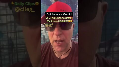What COINBASE & GEMINI Want from CELSIUS?🤨🤔 #coinbase #gemini #celsius #exchange #bitcoin #eth #sh