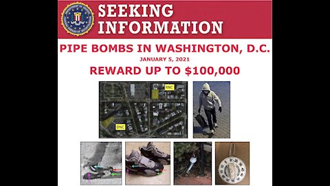 BREAKING: FBI Releases video of person who placed Pipe Bombs Near Capitol Hill Before Jan. 6th