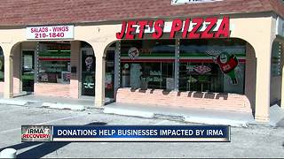 Donations help businesses impacted by Irma