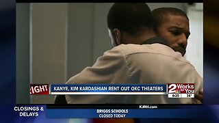 Kanye, Kim Kardashian rent out OKC theaters