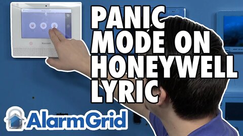 Activating Panic Mode on a Honeywell Lyric Alarm System