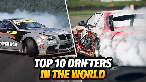 Top 10 Drifters in the World | Unbelievable Car Control and Skill