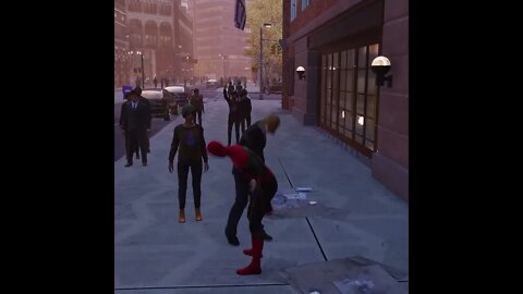 Spider man being friendly neighborhood | spider man remastered pc gameplay