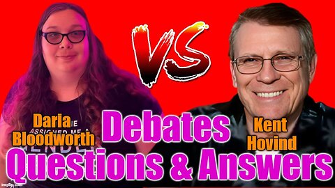 Dr. Kent Hovind & Daria Bloodworth Debate Audience Q&A