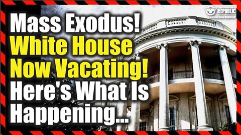 MASS EXODUS! White House Vacating! Here’s What Is Happening!