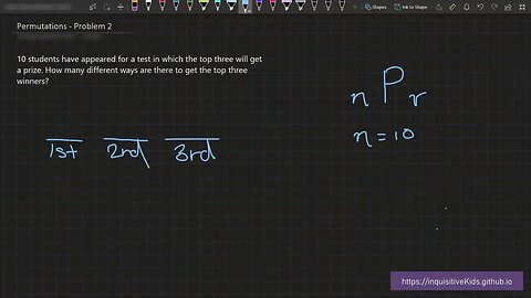 AMC8 Course | Permutations | Problem 2