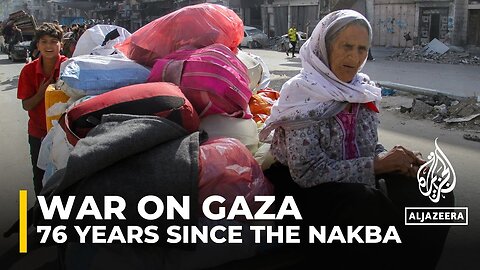 Palestinians suffering similar fate as ancestors during 'Nakba'