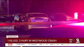CPD: 1 killed, 3 seriously hurt in Westwood crash