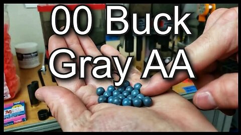 12ga 10 Pellet 00 Buck & Longshot Powder - Winchester AA Gray Hulls