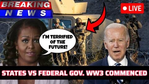 TEXAS FIGHTS JOE BIDEN OVER BORDER CRISIS| MICHELLE OBAMA ADMITS SHE KNOWS THE FUTURE & TERRIFIED