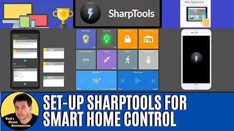 Use the SharpTools App to Automate, Monitor & Control SmartThings Devices