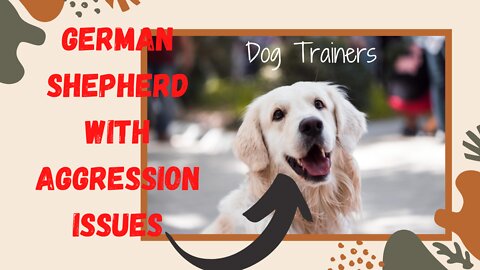 German Shepherd with Aggression Issues ,,German Shepherd Dog Trainers easy way