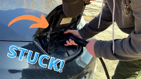 Charging Plug STUCK in Car, What Now? — EV Road Trip to Bonners Ferry (Part 3) [4K]