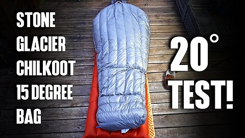 Stone Glacier Chilkoot 15° Down Sleeping Bag (20° Test!)