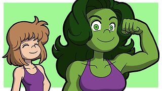 She-Hulk Transformation | Animation | Animated Webcomic | She-Hulk and Cypher